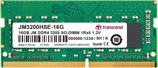 Transcend JM3200HSE-16G 16 GB 3200 MHz DDR4 Ram kullananlar yorumlar
